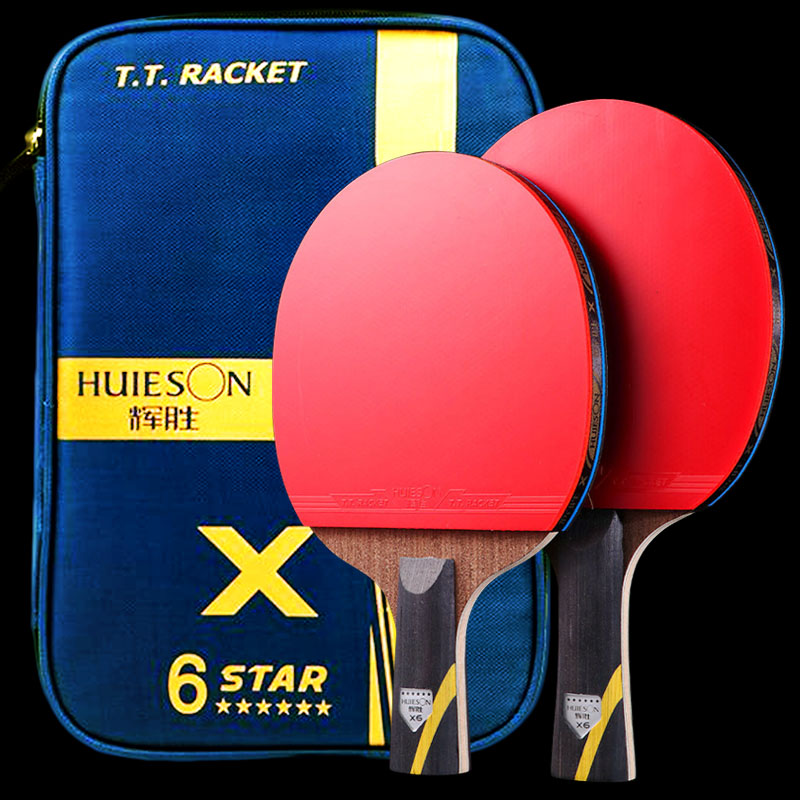 Table Tennis Bat Butterfly - Huison Raket Tenis Meja Bintang 5/6