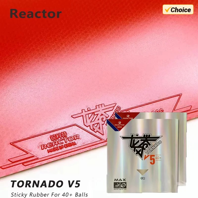 Table Tennis Venue - REACTOR Tornado V5 Karet Tenis Meja