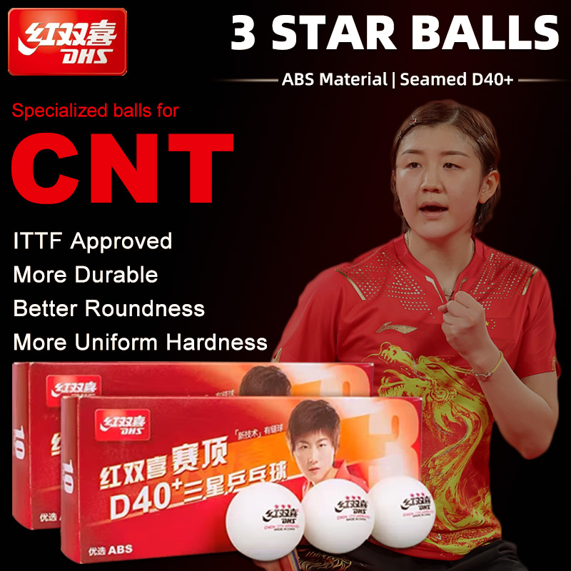Table Tennis Daily - DHS D40 + DJ40 + bola