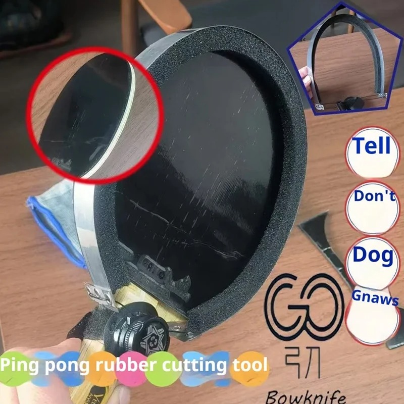 Pemotong Manual Karet Tenis Me - Table Tennis Player ulasan dan harga