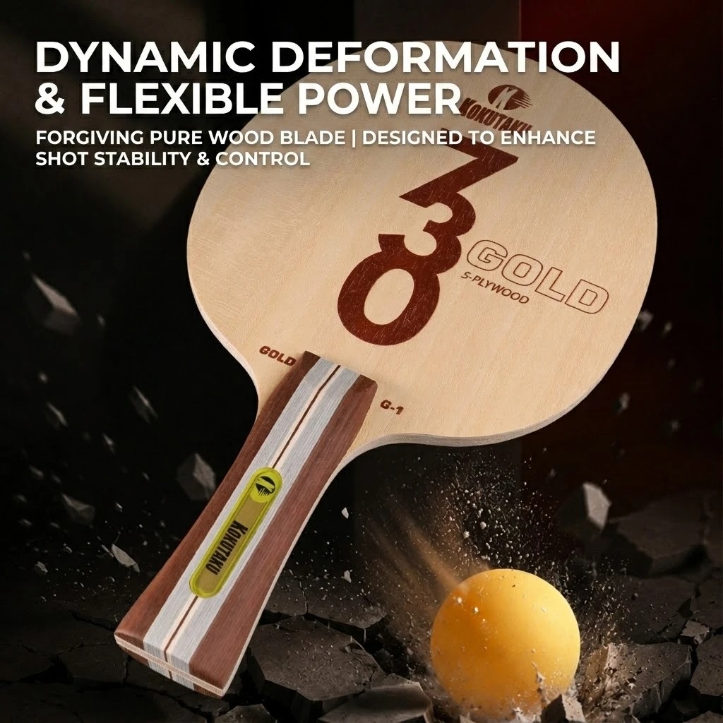 Blade Tenis Meja Kokutaku FL 7 - Table Tennis Venue ulasan dan harga