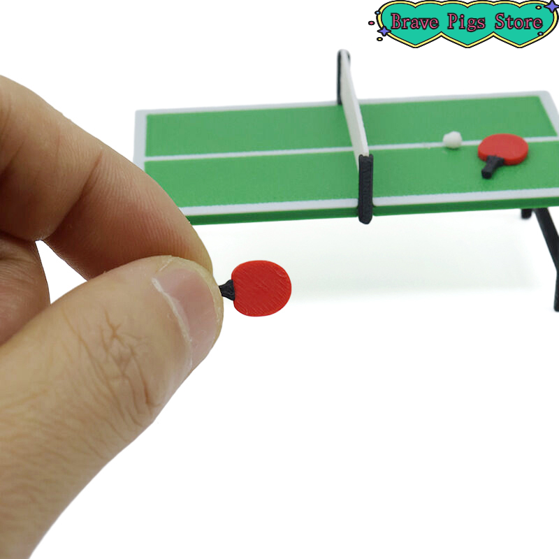 1:12 Miniatur Raket Tenis Meja - Table Tennis No 1 ulasan dan harga