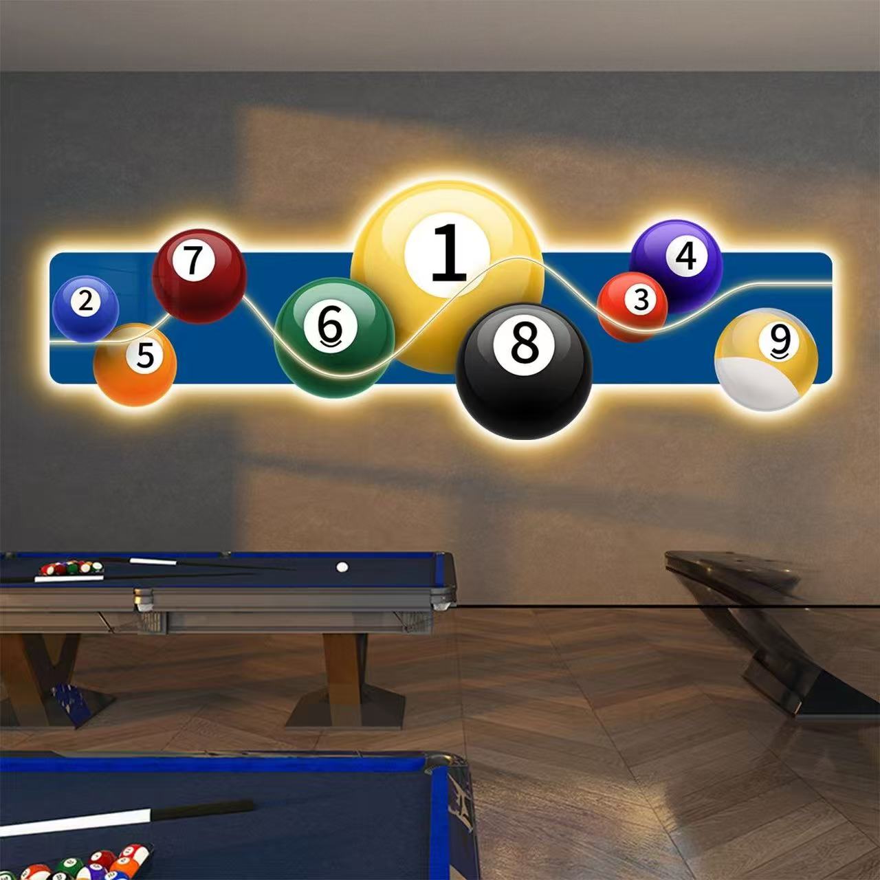 Lukisan Dekorasi Ruang Biliar  - Table Tennis No 1 ulasan dan harga