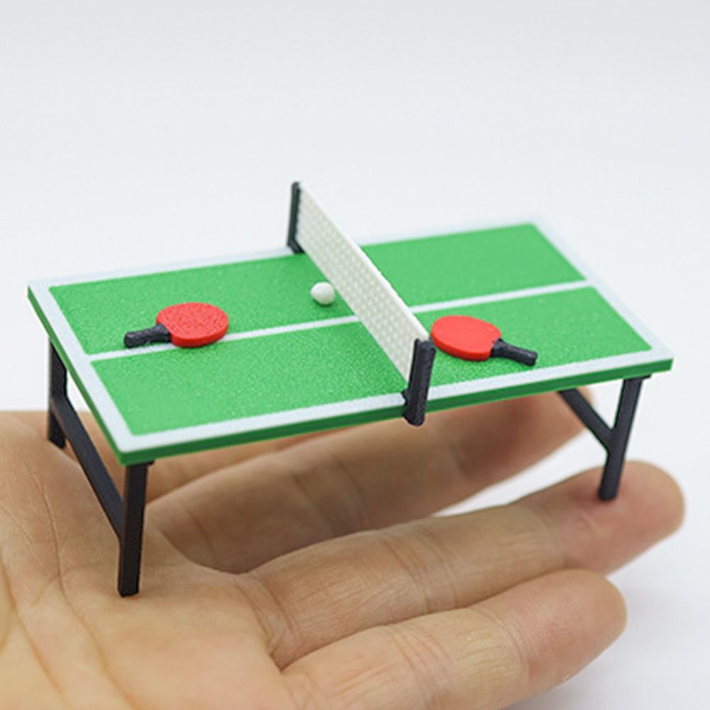 1/12 Rumah Boneka Tenis Meja M - Table Tennis No 1 ulasan dan harga