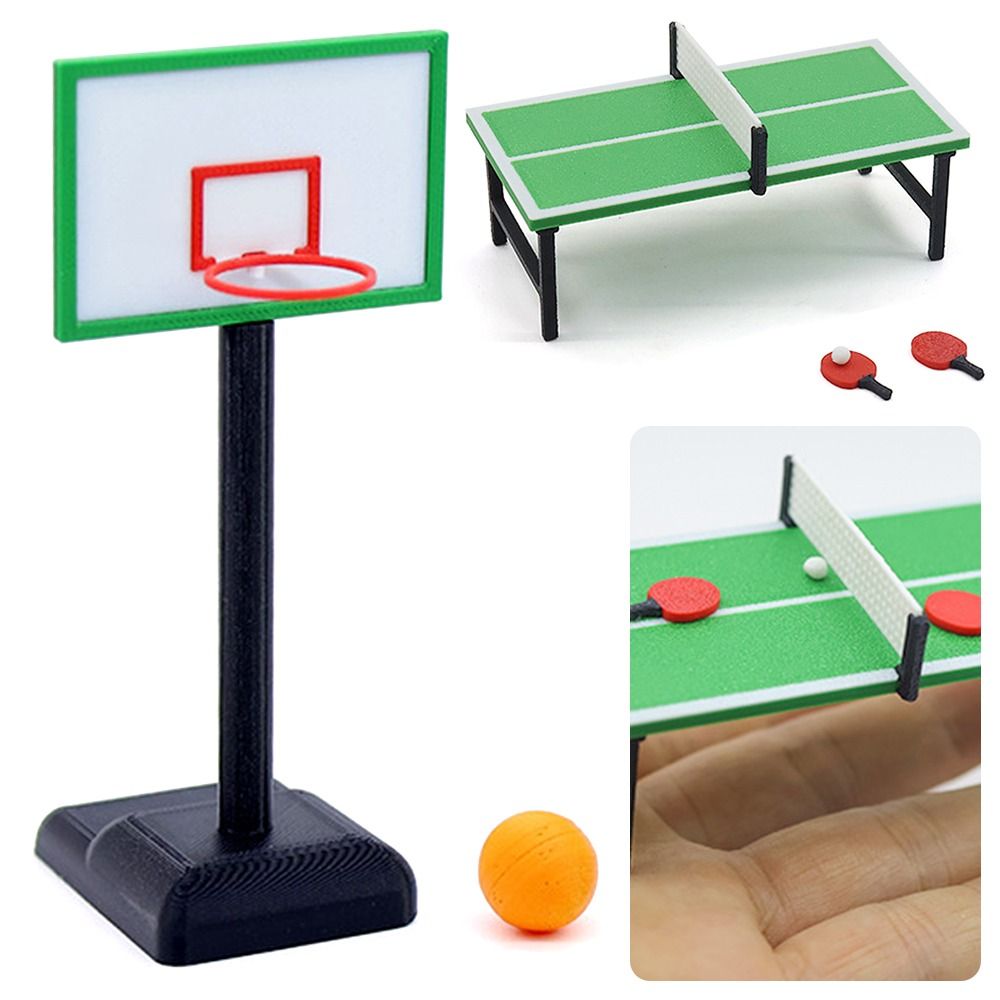 1/12 Rumah Boneka Tenis Meja M - Table Tennis No 1 ulasan dan harga