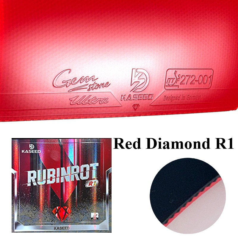 KASEED Red Diamond R1 Karet Te - Table Tennis Venue ulasan dan harga