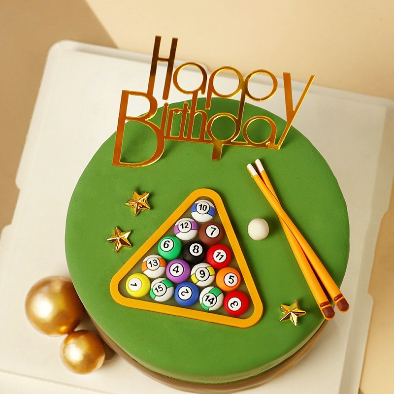 Dekorasi Kue Bola Biliar Kue P - Table Tennis Venue ulasan dan harga