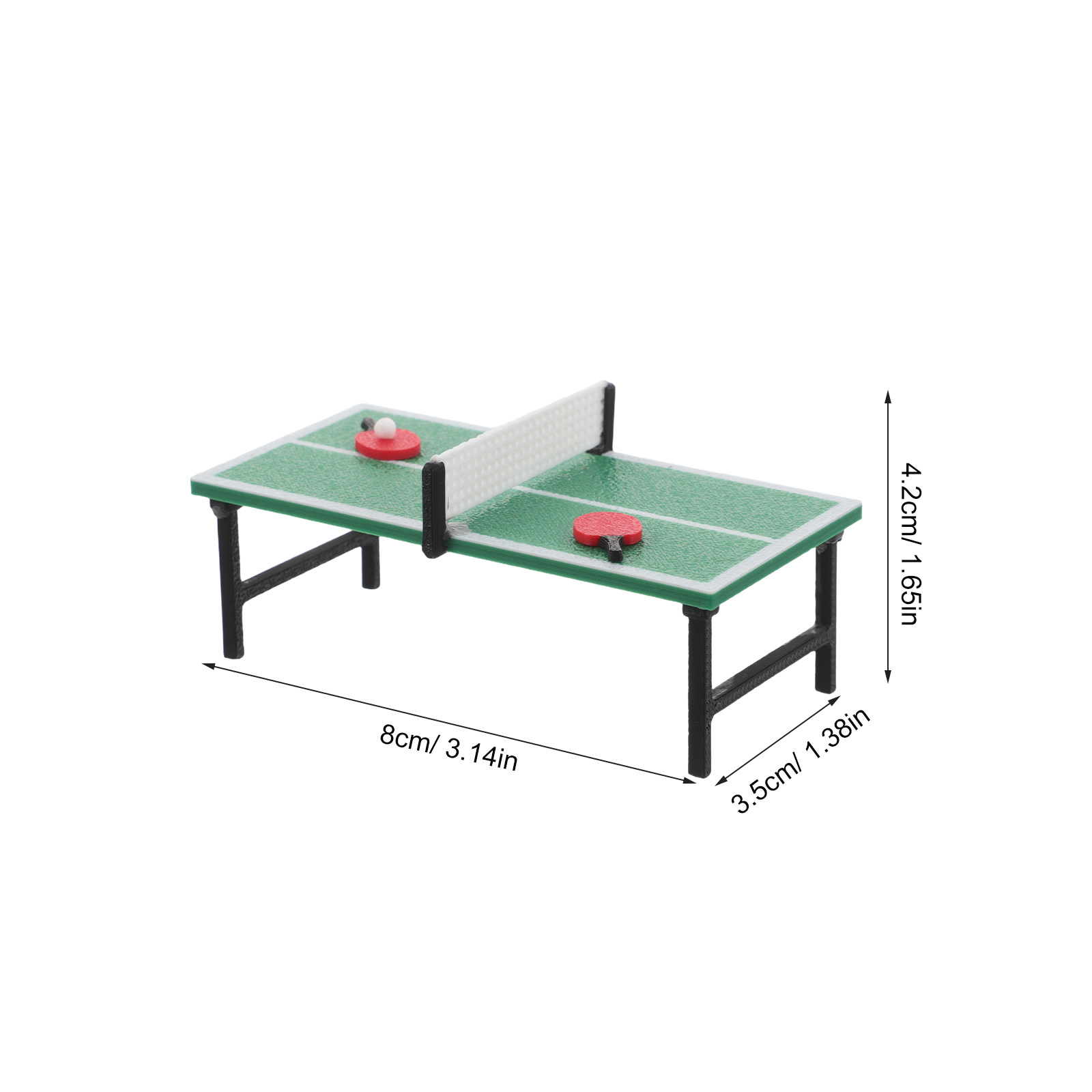 1Set Set Tenis Meja Miniatur R - Table Tennis No 1 ulasan dan harga