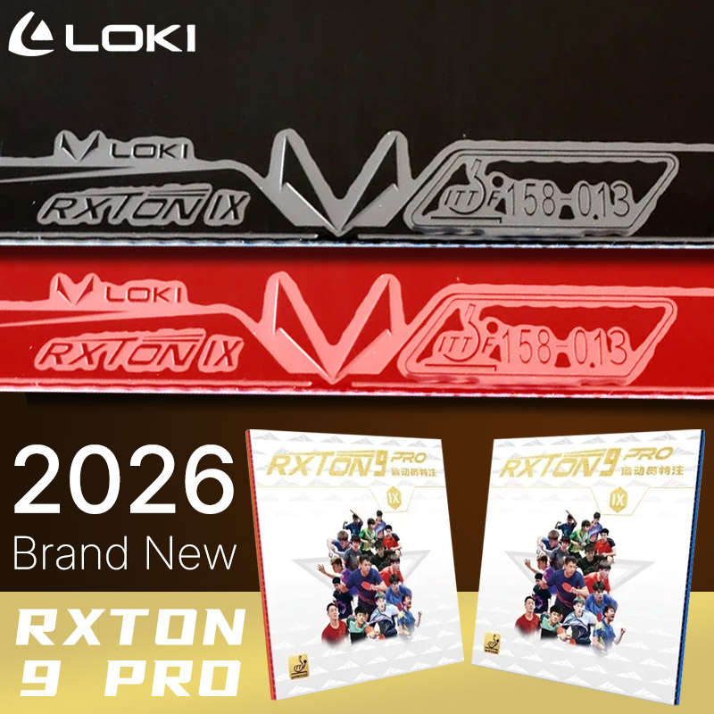 LOKI RXTON 9 PRO Karet Tenis M - Table Tennis Player ulasan dan harga