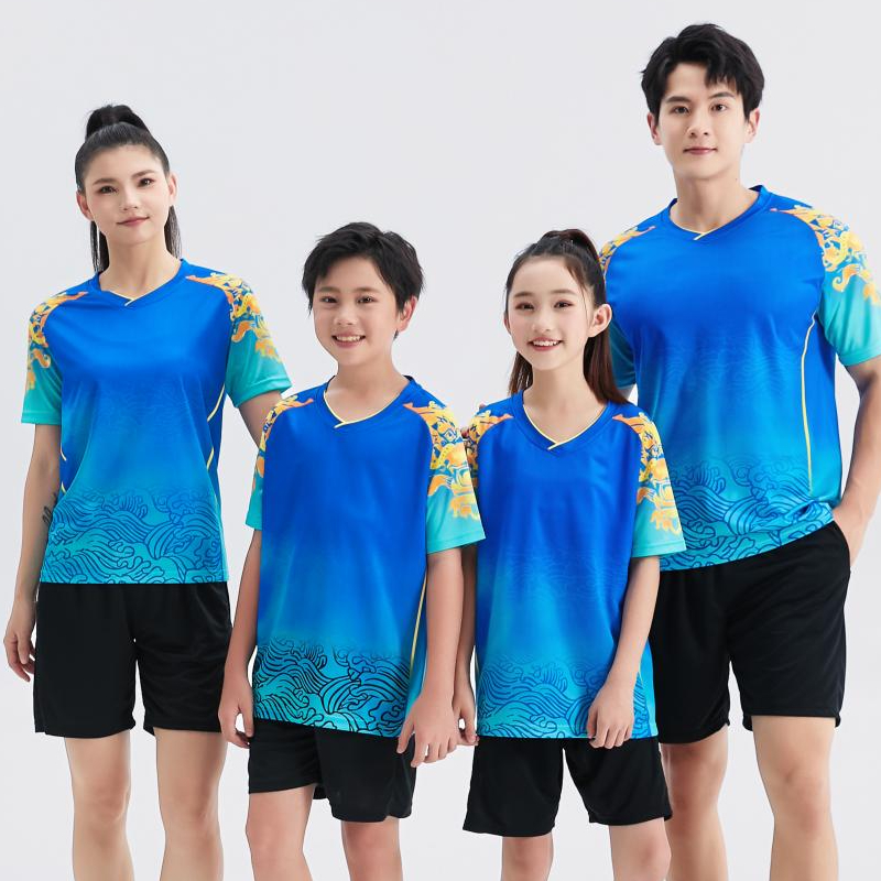 Kemeja tenis meja naga Tiongko - Table Tennis Asian Games ulasan dan harga